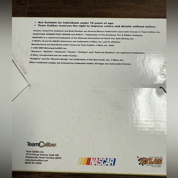 NASCAR #36 Ken Schrader M&M 2002 Pontiac Grand Prix 1 Of 2400 Diecast 1:24 Rare - Picture 15 of 16